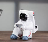 Moonval Astronaut Phone Stand, Cute Desktop Mobile Holder for Hands-Free Viewing