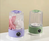 Moonval Portable Mini Washing Machine, USB Rechargeable Compact Washer with Digital Timer