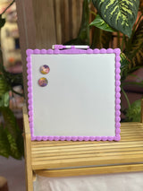 Moonval Double-Sided Dry Erase Weekly Planner Board with Marker, Reusable Desk Memo Board