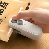 Moonval 2-in-1 Mini Bag Heat Sealer & Cutter, Rechargeable Food Storage Bag Sealing Tool
