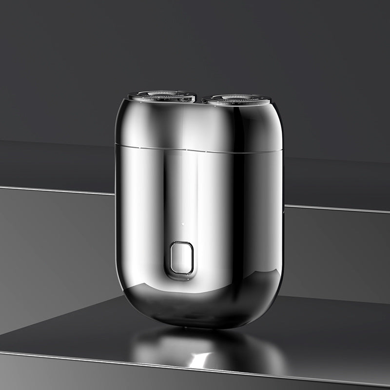Moonval Mini Electric Shaver, USB Rechargeable Waterproof Portable Razor for Home, Car & Travel