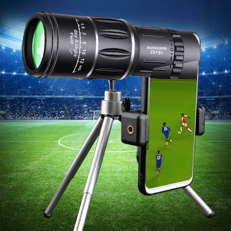 Moonval High-Power Monocular Telescope, Portable Waterproof Zoom Scope for Bird Watching & Hiking