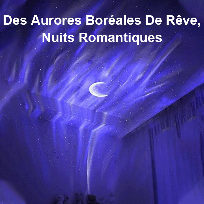 Moonval Starry Sky Projector, LED Galaxy Night Light with Ambient Lighting & Remote Control