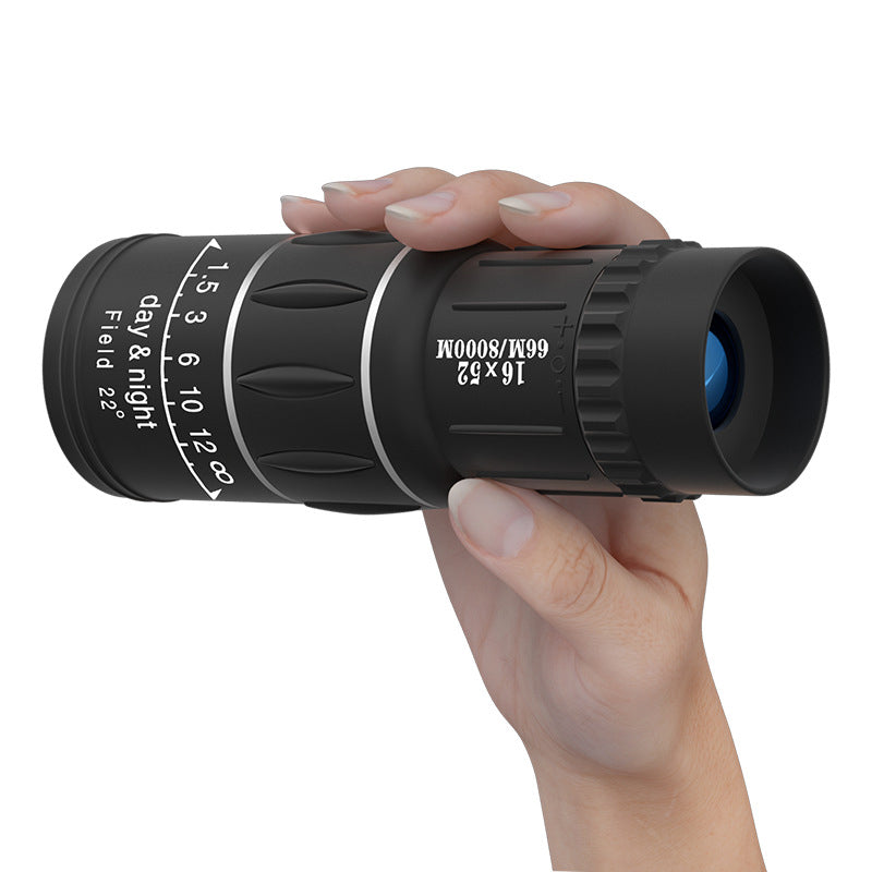 Moonval High-Power Monocular Telescope, Portable Waterproof Zoom Scope for Bird Watching & Hiking