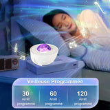 Moonval Starry Sky Projector, LED Galaxy Night Light with Ambient Lighting & Remote Control