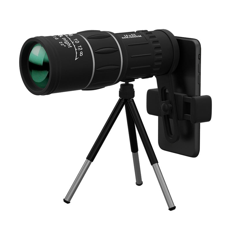 Moonval High-Power Monocular Telescope, Portable Waterproof Zoom Scope for Bird Watching & Hiking