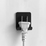 Moonval Wall-Mounted Phone Holder, Self-Adhesive Charger and Accessory Organizer