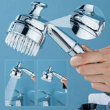 Moonval 3-in-1 Universal Water Tap, Faucet Sprayer Attachment with Shower & Jet Modes