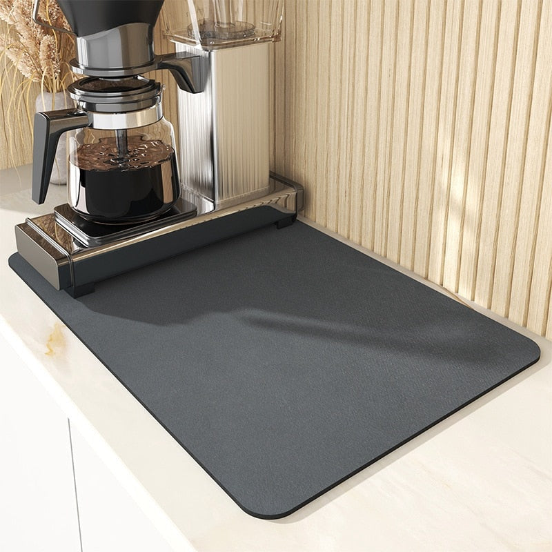 Moonval Super Absorbent Bath Mat, Quick-Dry Non-Slip Floor Rug for Bathroom, Kitchen & Entryway
