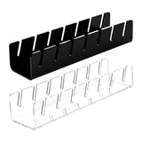 Moonval Acrylic Baseball Cap Organizer, Clear Stackable Hat Storage Display Box