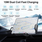 Moonval Expandable Rotating Car Phone Holder, 360° Dashboard Mount for Phones & Foldables