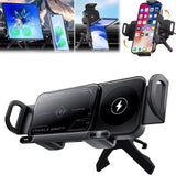 Moonval Expandable Rotating Car Phone Holder, 360° Dashboard Mount for Phones & Foldables