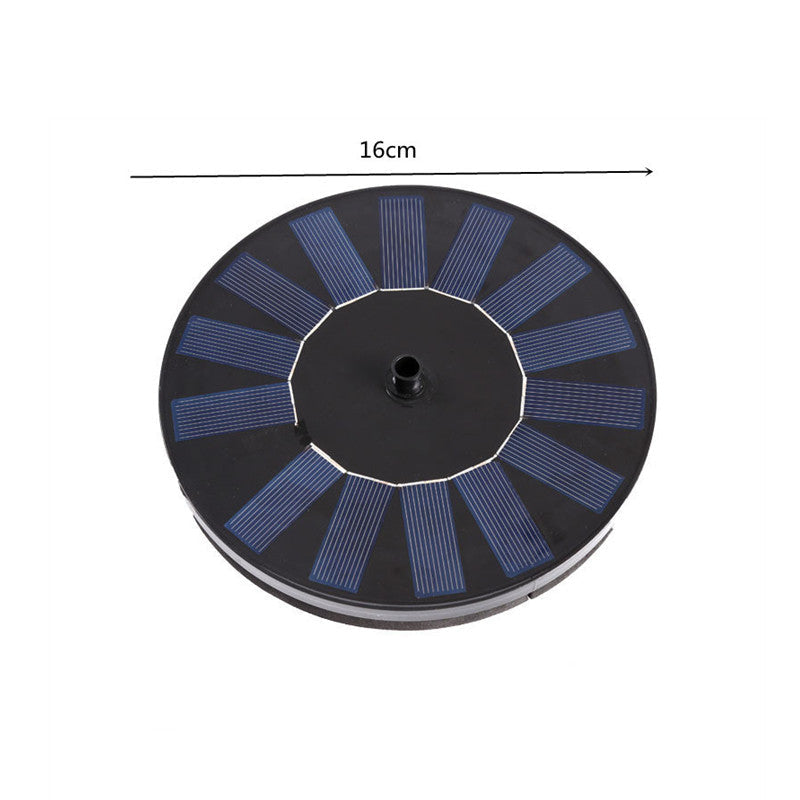 Moonval Solar Fountain Pump, Floating Bird Bath Water Fountain for Garden, Pond & Patio