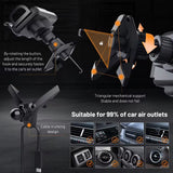 Moonval Expandable Rotating Car Phone Holder, 360° Dashboard Mount for Phones & Foldables
