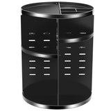 Moonval Rotating Makeup Organizer, 360° Cosmetic Storage Carousel for Vanity & Bathroom