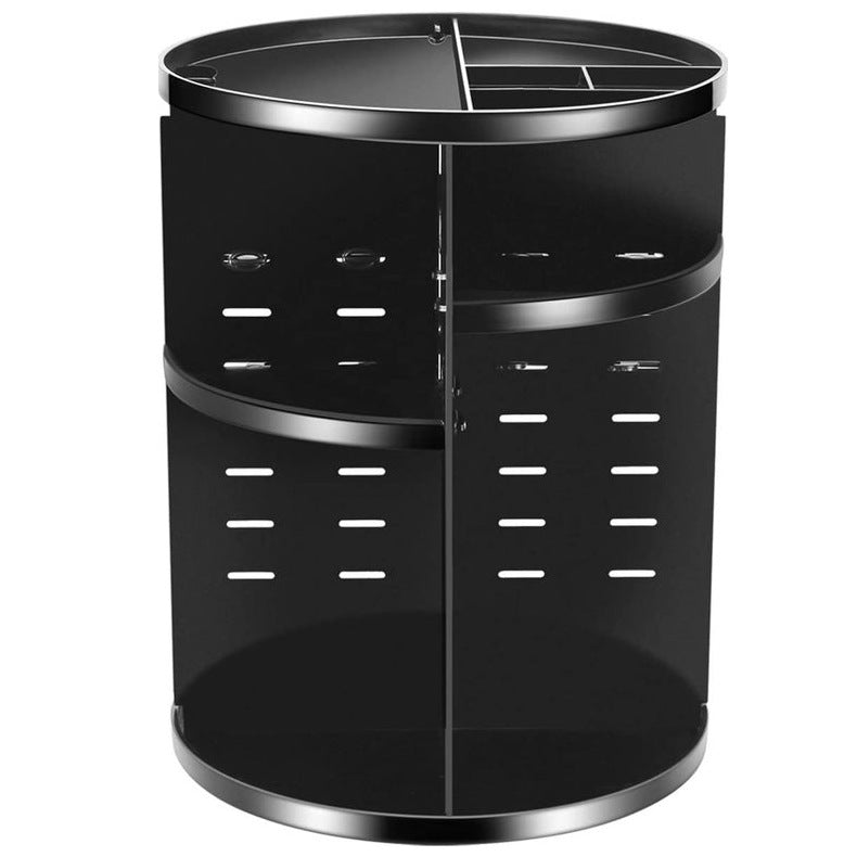 Moonval Rotating Makeup Organizer, 360° Cosmetic Storage Carousel for Vanity & Bathroom