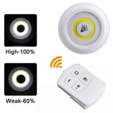 Moonval Wireless LED Night Lights, 3-Pack Ultra-Bright Stick-On Lights with Remote Control