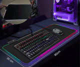 Moonval RGB Gaming Mouse Pad, XXL LED Mouse Mat 80 × 30 cm with USB Lighting