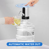 Moonval Automatic Water Dispenser, USB Rechargeable Electric Water Bottle Pump for Universal Gallon Bottles