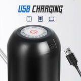 Moonval Automatic Water Dispenser, USB Rechargeable Electric Water Bottle Pump for Universal Gallon Bottles