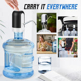 Moonval Automatic Water Dispenser, USB Rechargeable Electric Water Bottle Pump for Universal Gallon Bottles