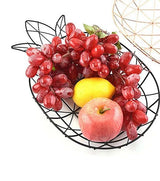 Moonval Pineapple Fruit Basket, Metal Wire Decorative Fruit Bowl for Kitchen & Dining Table
