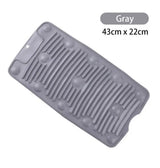 Moonval Multi-Purpose Washboard Mat, Silicone Scrubbing Pad for Laundry, Shoes & Cleaning
