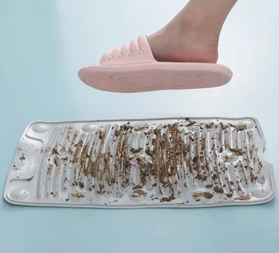 Moonval Multi-Purpose Washboard Mat, Silicone Scrubbing Pad for Laundry, Shoes & Cleaning