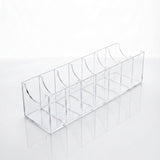Moonval Premium Acrylic Belt Organizer, Clear Closet Storage Rack for Belts, Ties & Accessories