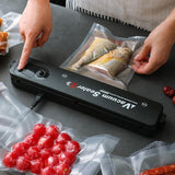 Moonval Vacuum Food Sealer, Automatic Food Sealing Machine for Fresh Food Storage & Sous Vide