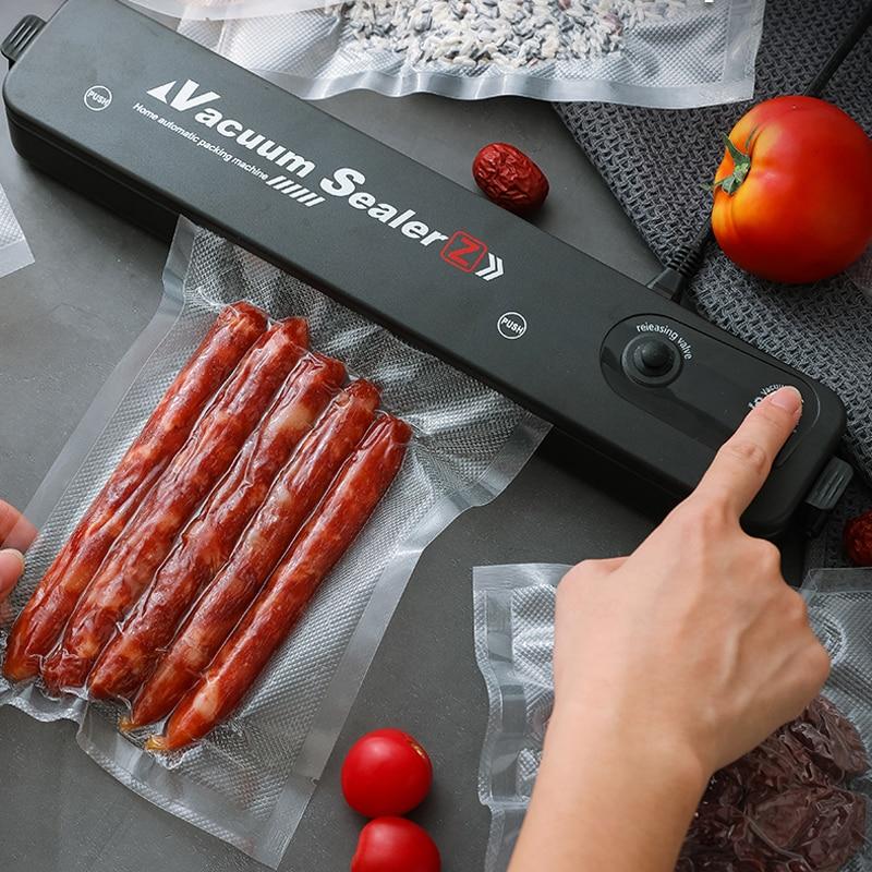 Moonval Vacuum Food Sealer, Automatic Food Sealing Machine for Fresh Food Storage & Sous Vide