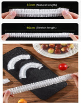 Moonval Reusable Food Freshness Bags, Elastic Bowl Covers for Fruit & Food Storage