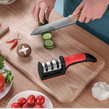 Moonval Knife Sharpener, Professional Multi-Stage Kitchen Knife Sharpening Tool for Home & Chef Use