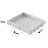Moonval Expandable Organizer, Adjustable Wardrobe Shelf Divider for Clothes & Storage