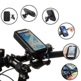Moonval Waterproof Bike Phone Holder, Touchscreen Bicycle & Motorcycle Handlebar Mount