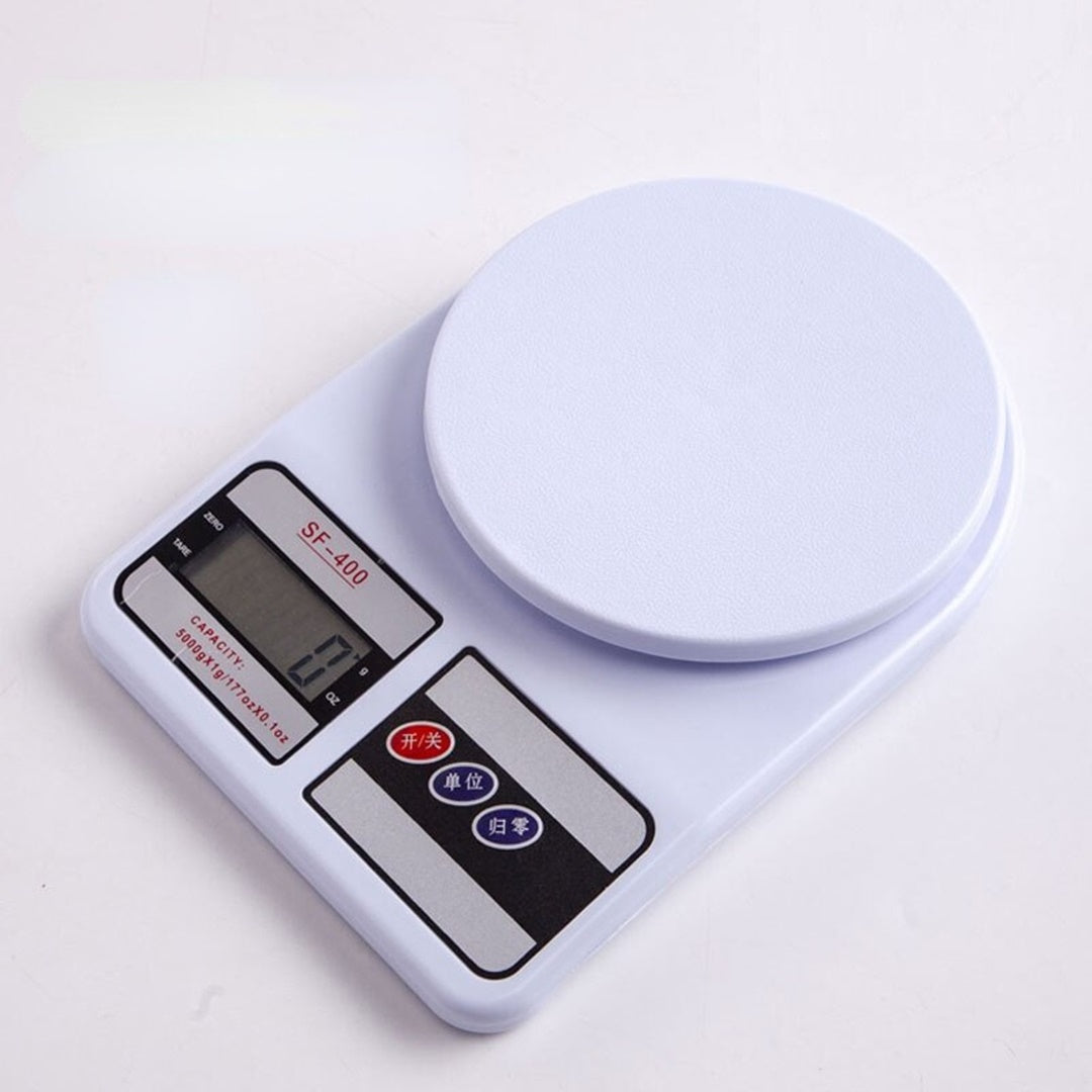 Moonval Digital Kitchen Scale, LCD Food Scale up to 7kg with High-Precision Sensors