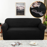 Moonval Waterproof Stretch Sofa Cover, Universal Textured Couch Protector, Cotton Blend