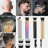 Moonval Cordless Hair Clipper, Rechargeable Wireless Hair & Beard Trimmer for Home & Travel