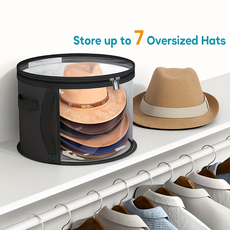 Moonval Hat Organizer, Wall-Mounted & Over-the-Door Cap Storage Rack for Baseball Caps