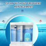 Moonval Magic Toilet Cleaner Tablets, Deodorizing Toilet Bowl Cleaner for Stain & Odor Removal