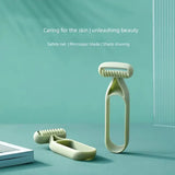 Moonval Reusable Hair Razor, Portable Hair Thinning & Styling Razor for Smooth, Scratch-Free Trimming