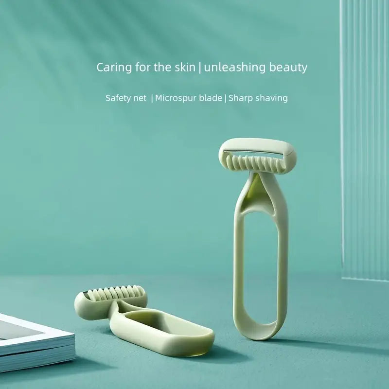 Moonval Reusable Hair Razor, Portable Hair Thinning & Styling Razor for Smooth, Scratch-Free Trimming