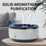 Moonval Portable Smoke Air Purifier, Rechargeable Desktop Smoke Extractor for Home, Office & Travel