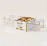 Moonval Adjustable Drawer Dividers, Expandable Closet & Dresser Organizers for Kitchen & Bedroom