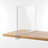Moonval Acrylic Shelf Dividers, Clear Closet Shelf Organizers for Clothes, Bags & Linens