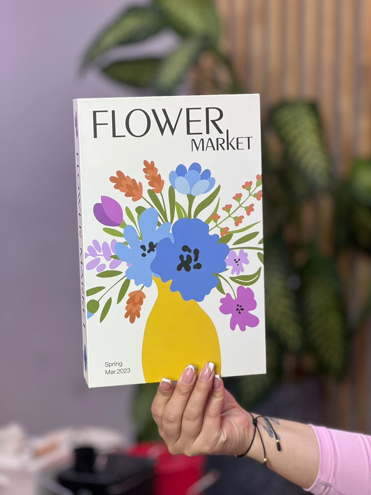 Moonval Decorative Faux Book Box, Hidden Storage Coffee Table Book Decor with Lid