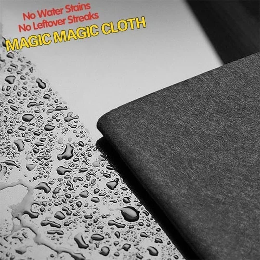 Moonval Magic Cleaning Cloths, 10-Pack Reusable Thickened Streak-Free Cleaning Wipes