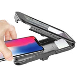 Moonval Waterproof Bike Phone Holder, Touchscreen Bicycle & Motorcycle Handlebar Mount