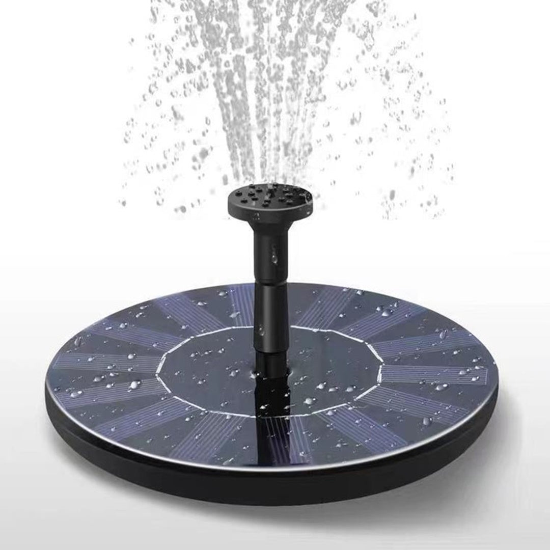 Moonval Solar Fountain Pump, Floating Bird Bath Water Fountain for Garden, Pond & Patio