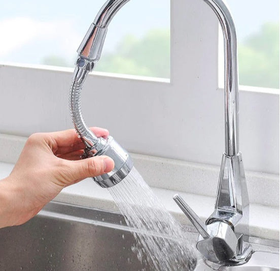 Moonval Glass Cleaning Brush Set, Cup Washer with Flexible Faucet Extension for Kitchen Sink